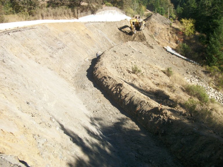Photo of Alderpoint Road Geotech Investigation 2